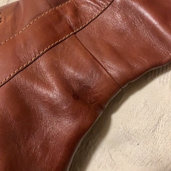 Cognac brown riding boots - Picture 11 of 16